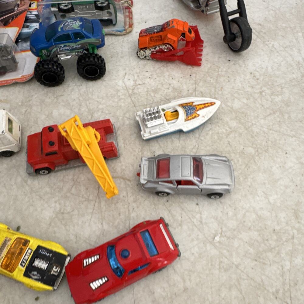 Matchbox Hot Wheels Lot Jaguar Manley Boat Motorcycle - Picture 5 of 8